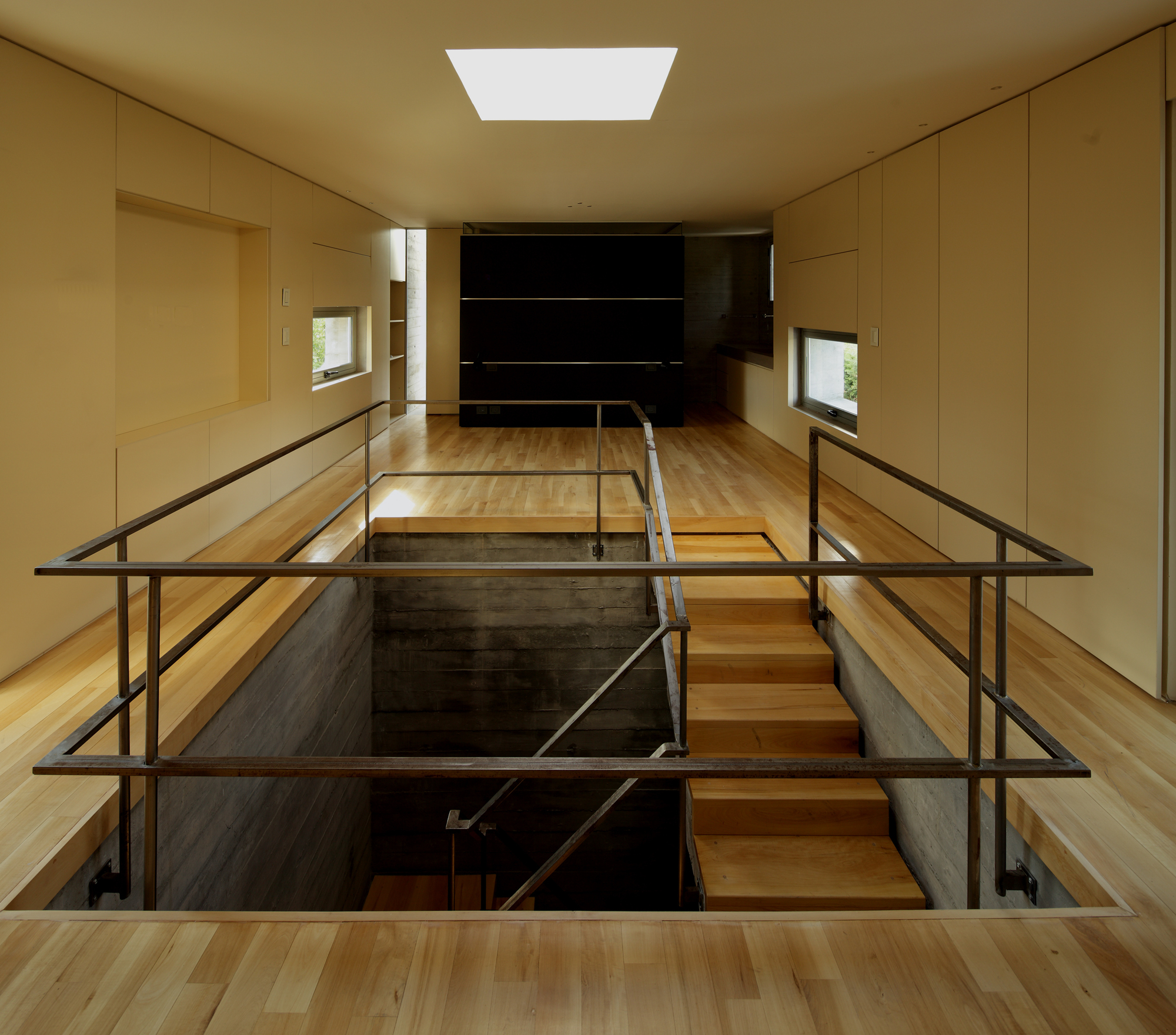 Modern Bunker House by Estudio Botteri-Connell modern bunker house by estudio botteri connell 4c6be93