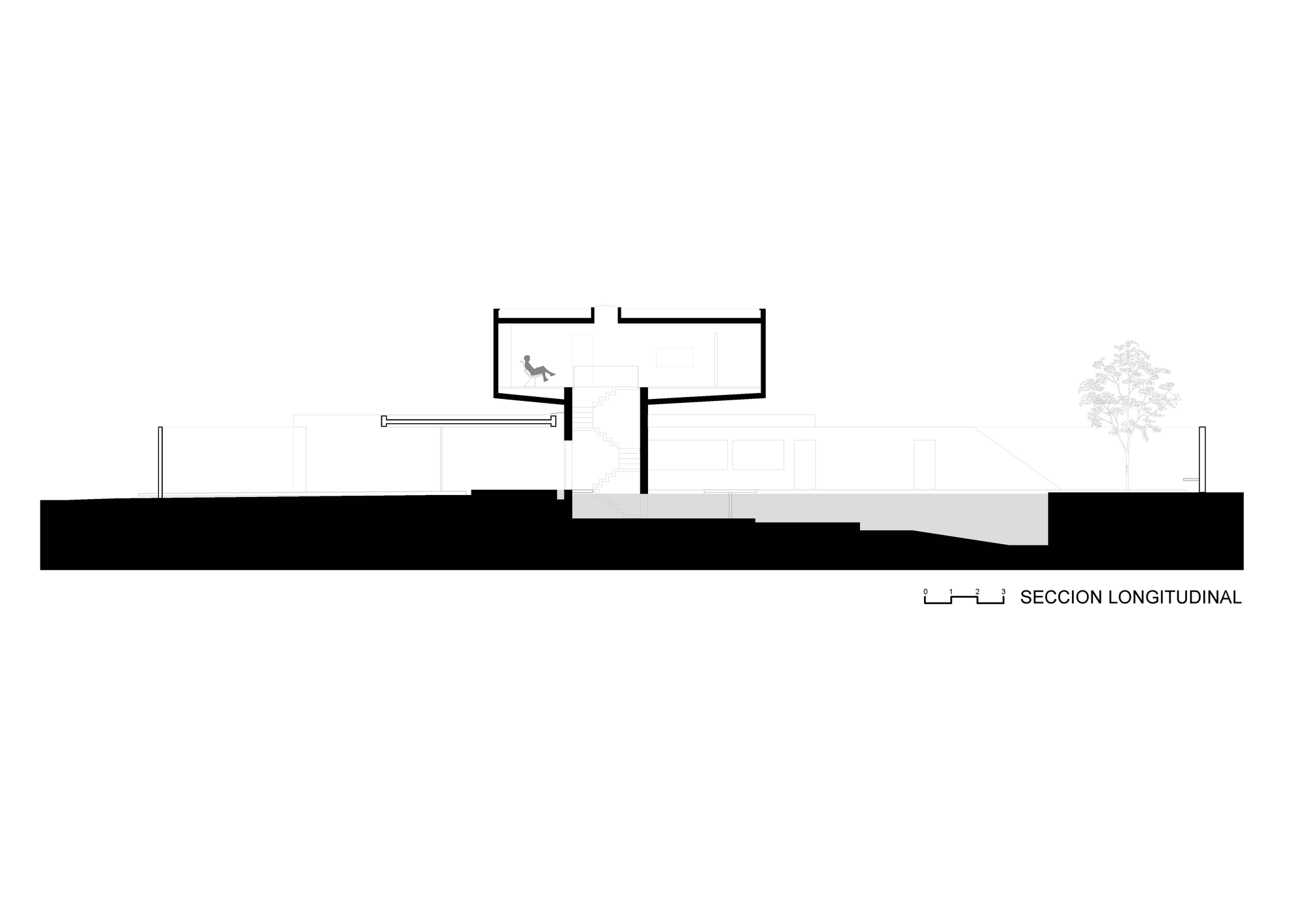 Modern Bunker House by Estudio Botteri-Connell modern bunker house by estudio botteri connell ad1d3b1