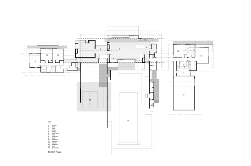 Modern Home in Wairau Valley by Parsonson Architects modern home in wairau valley by parsonson architects 3a15705