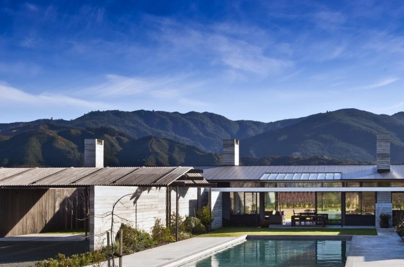 Modern Home in Wairau Valley by Parsonson Architects modern home in wairau valley by parsonson architects 453216c