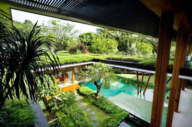 Serene Water Lily House In Singapore serene water lily house in singapore 0675577