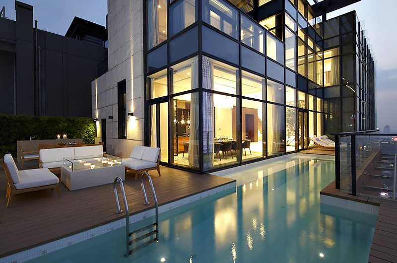 Spectacular Duplex Penthouse in Shenzhen, China spectacular duplex penthouse in shenzhen china 5160b52