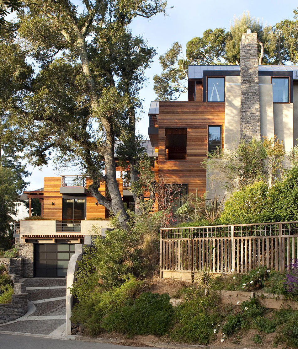 Sustainable Hillside House by SB Architects sustainable hillside house by sb architects 4f5c55e