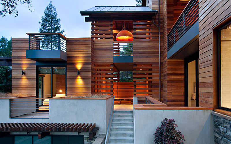 Sustainable Hillside House by SB Architects sustainable hillside house by sb architects 8041ec4
