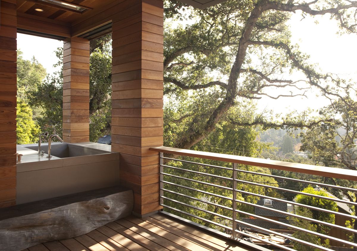 Sustainable Hillside House by SB Architects sustainable hillside house by sb architects fd3e82f