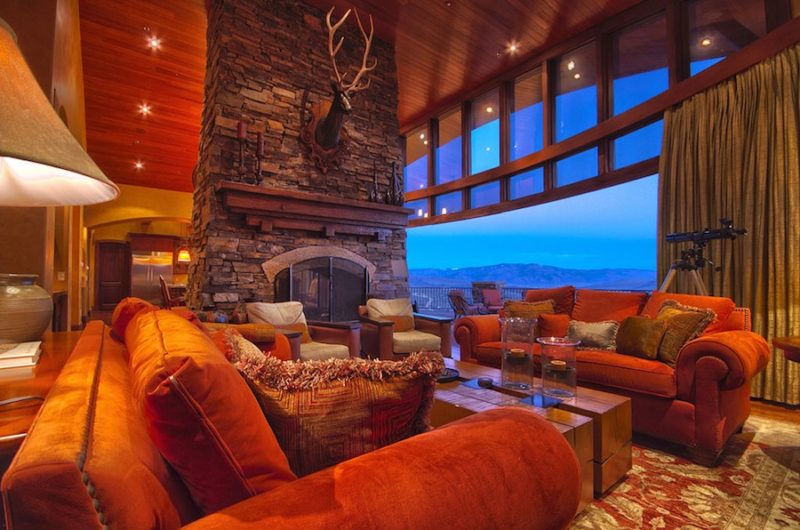 Utah Mountains Reflected in the House Interior utah mountains reflected in the house interior 6c9c5c2