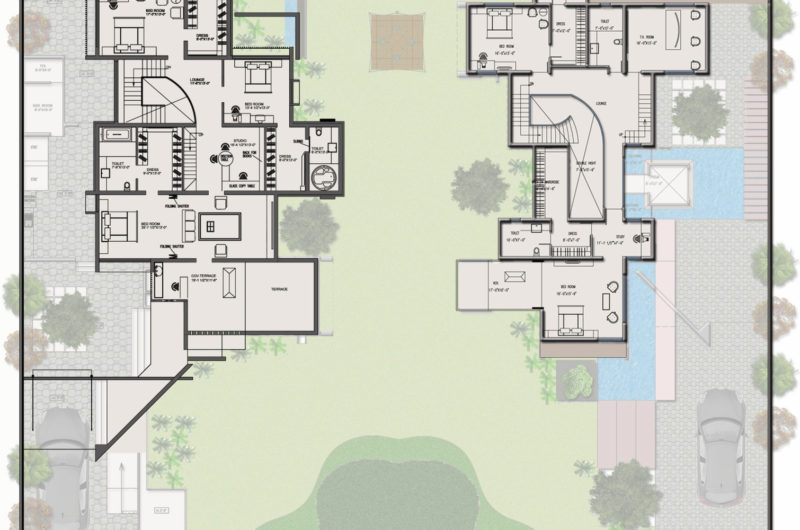Conventionally Dual House by VPA Architects conventionally dual house by vpa architects 5def5cb