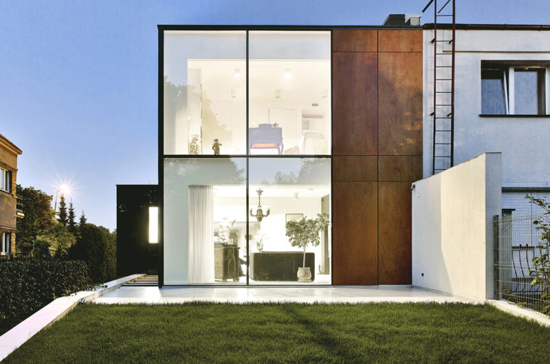 Elegant Perforated House In Poznan, Poland elegant perforated house in poznan poland 102b172