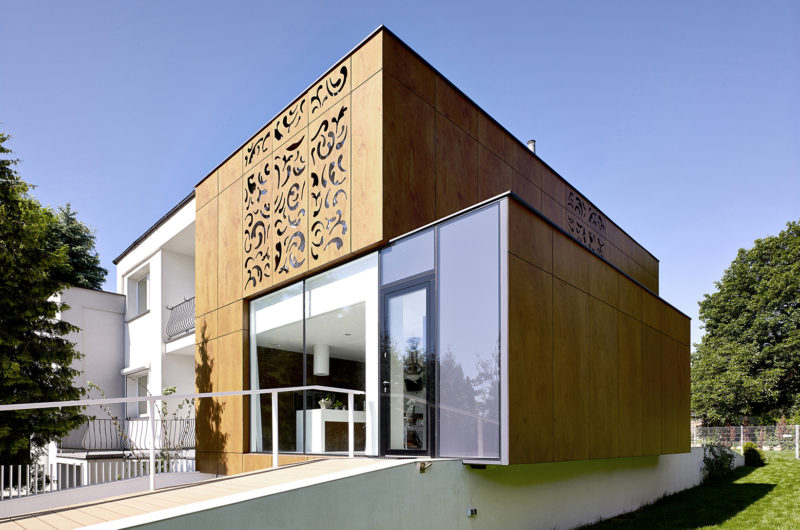 Elegant Perforated House In Poznan, Poland elegant perforated house in poznan poland 363aadf