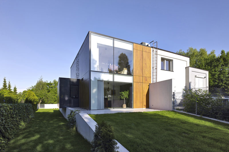 Elegant Perforated House In Poznan, Poland elegant perforated house in poznan poland 774bfa9