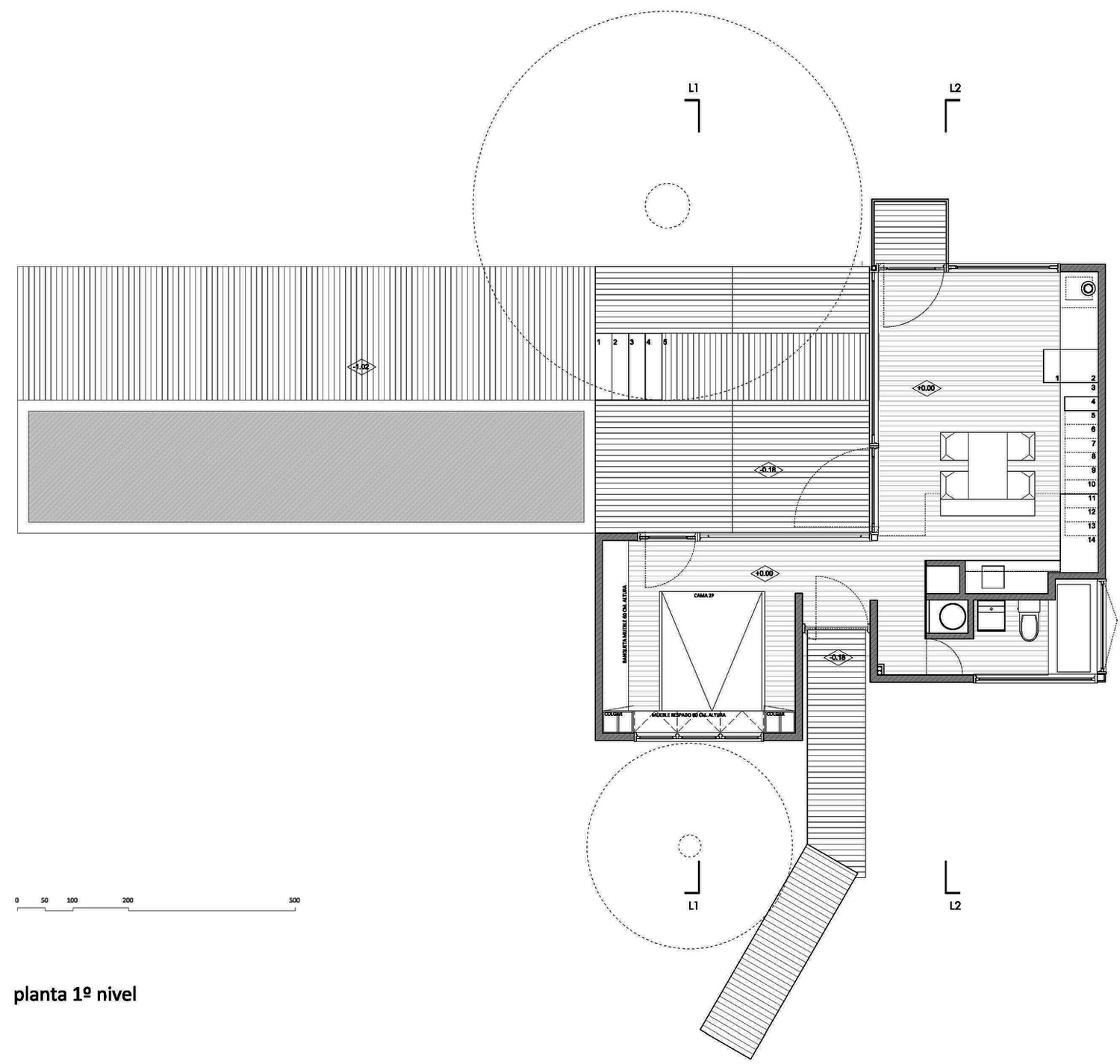 Fancy Pangal Cabin by EMa Arquitectos fancy pangal cabin by ema arquitectos 158c893