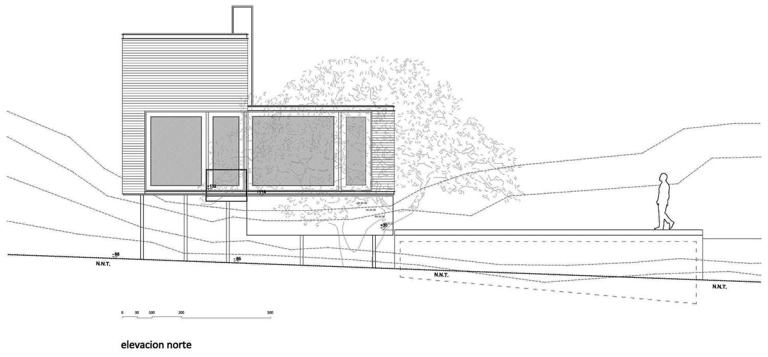 Fancy Pangal Cabin by EMa Arquitectos fancy pangal cabin by ema arquitectos 5bfcbf1