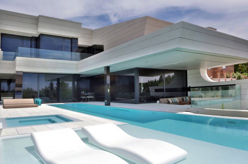 Gorgeous Balcony House by A-cero gorgeous balcony house by a cero baababc