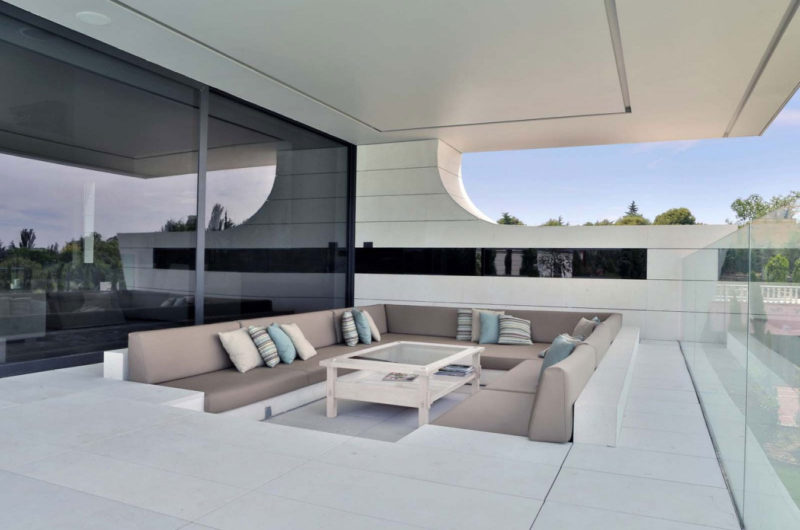 Gorgeous Balcony House by A-cero gorgeous balcony house by a cero e9e8409