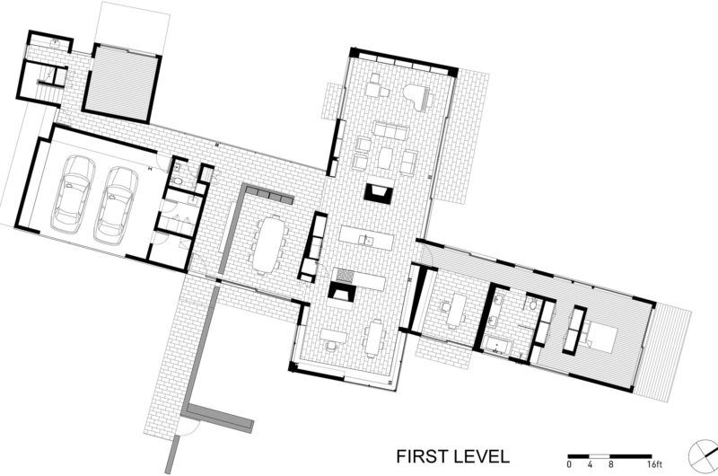 Low-Rise House In California, USA low rise house in california usa 45ddec4