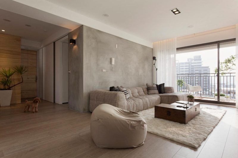 Minimalist Apartment in Taiwan by Fertility Design minimalist apartment in taiwan by fertility design 2330961