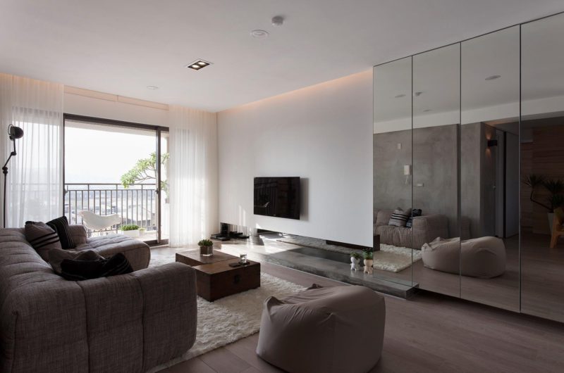 Minimalist Apartment in Taiwan by Fertility Design minimalist apartment in taiwan by fertility design 475f8fa
