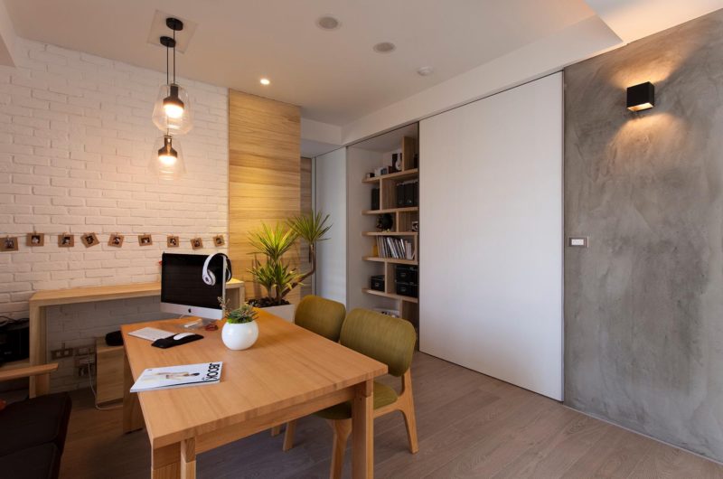 Minimalist Apartment in Taiwan by Fertility Design minimalist apartment in taiwan by fertility design 6ee5e1c