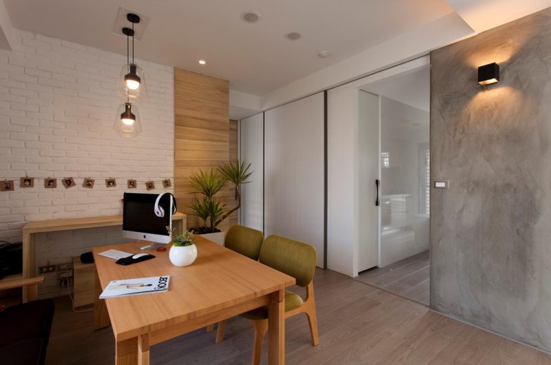 Minimalist Apartment in Taiwan by Fertility Design minimalist apartment in taiwan by fertility design a6bf4f0