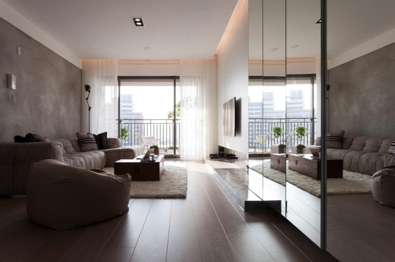 Minimalist Apartment in Taiwan by Fertility Design minimalist apartment in taiwan by fertility design f9cec9b