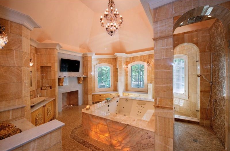 Plush Stone Mansion in Saddle River plush stone mansion in saddle river d37b522