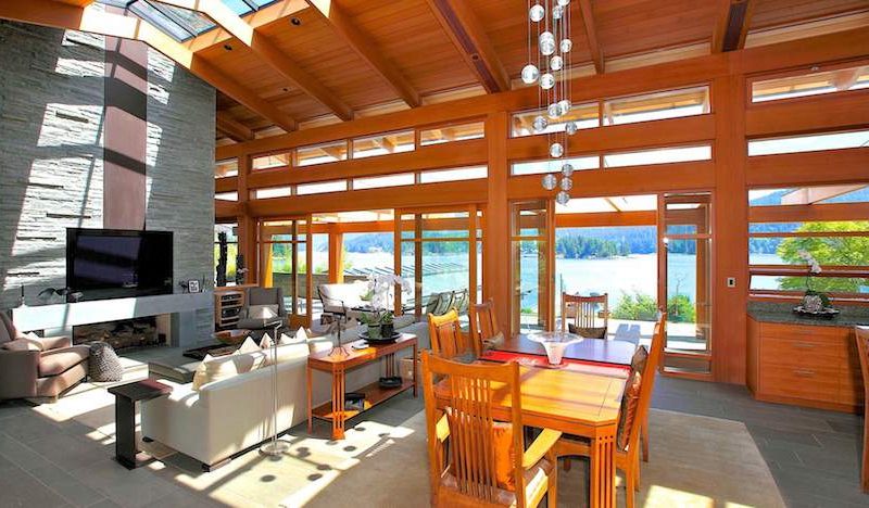 Stunning West Coast Waterfront Home In Vancouver, Canada stunning west coast waterfront home in vancouver canada 62219f7