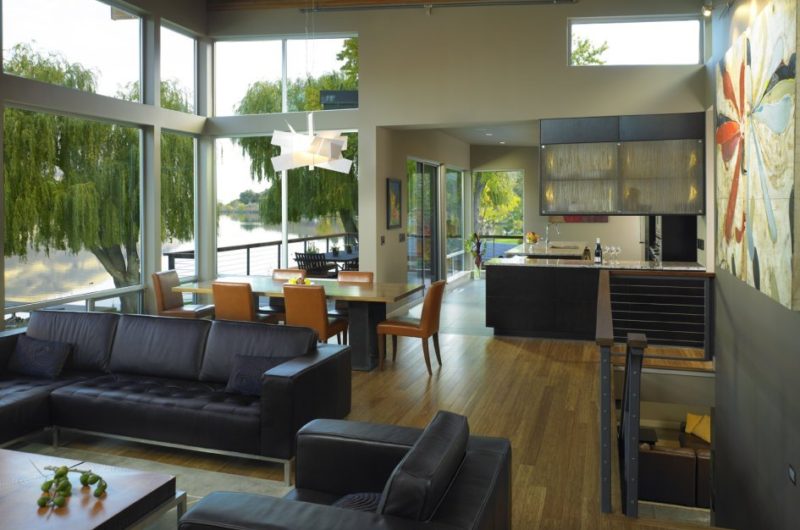 Tranquil River House by McClellan Architects tranquil river house by mcclellan architects ce6db9e