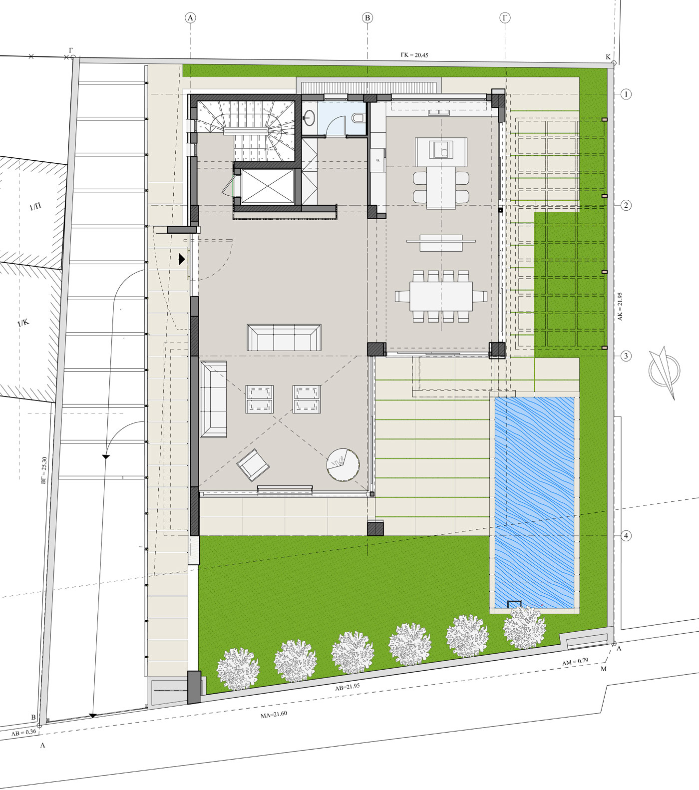 Contemporary Home in Kifisia, Greece contemporary home in kifisia greece 896b44f