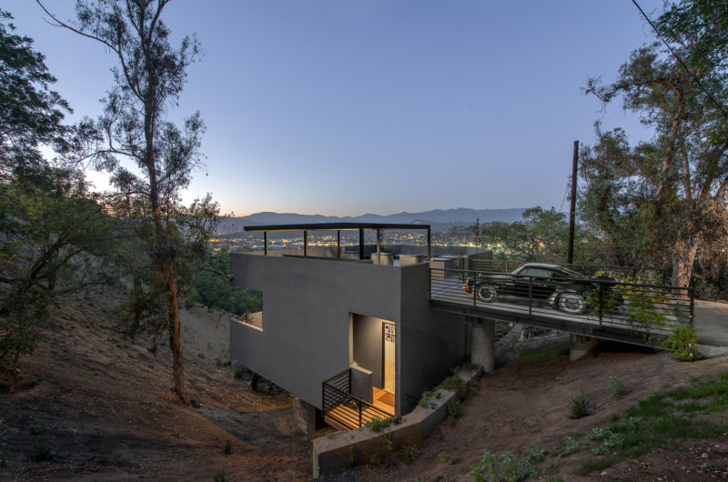 spectacular car park house in la by anonymous architects fa3e108