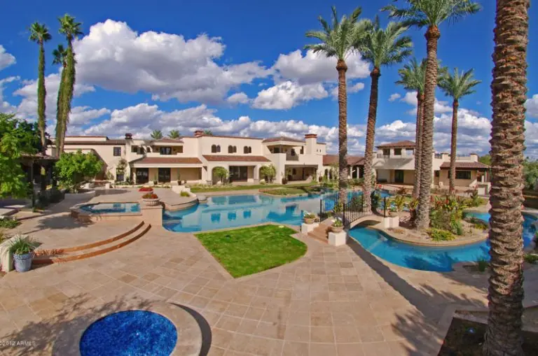 santa barbara style home in paradise valley phoenix 9138a71